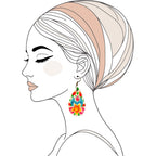 Joyful Bloom Hoops - Madhues