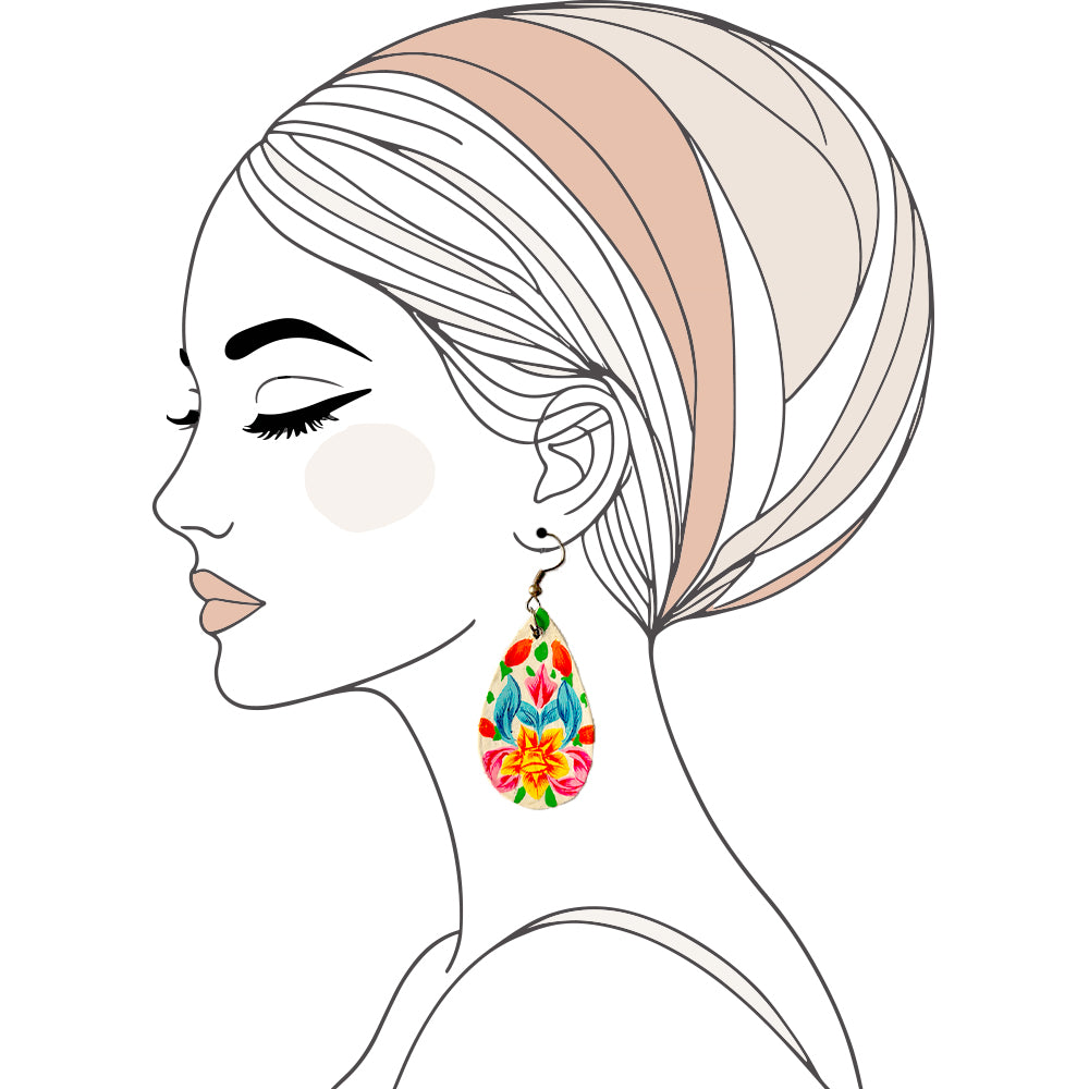 Joyful Bloom Hoops - Madhues