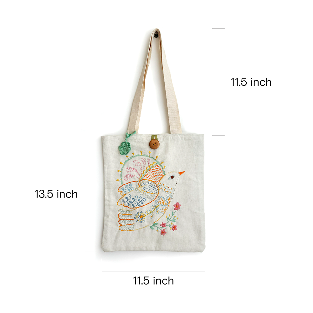 Whimsical Flight Tote Bag - Madhues