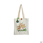 Love Birds Handcrafted Cotton Tote - Madhues