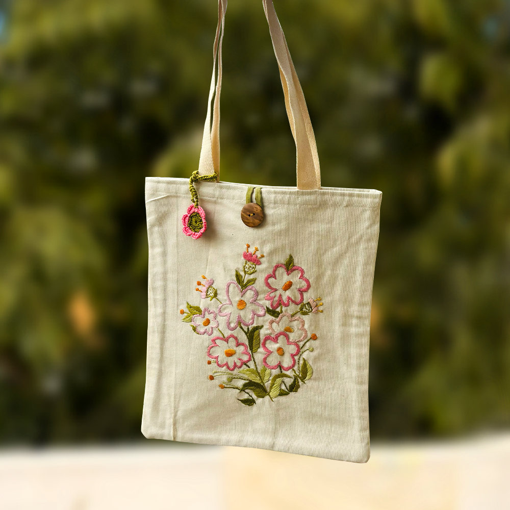 Petal Perfect Bouquet Tote - Madhues