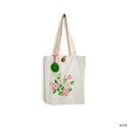 Whispering Blossoms Embroidered Tote - Madhues