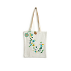 Wildflower Trail Embroidered Tote - Madhues