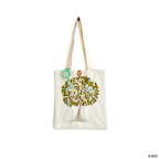 Tree of Life Embroidered Tote - Madhues