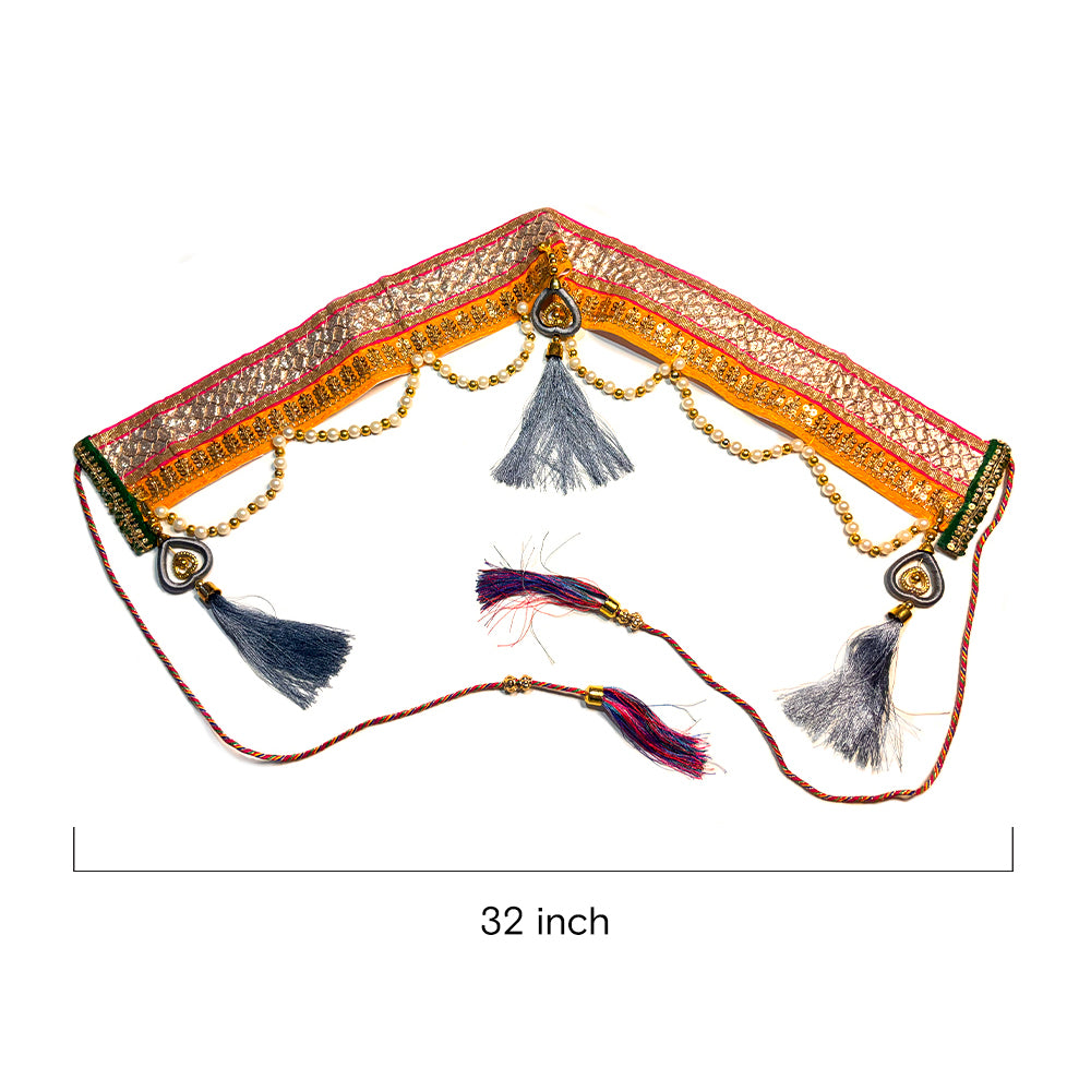 Bandarwal Handcrafted Work with Pearls - Madhues