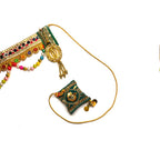 Multicolor Bandarwal with Mirror Work - Madhues