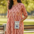 The Desert Star Hand-Woven Jute Phone Sling - Madhues
