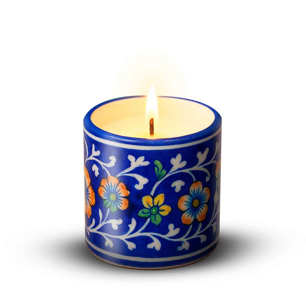 Eternal Flame Ceramic Jar Candle - Image 1