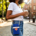 The "Aztec Star" Artisan Jute Sling Pouch - Madhues