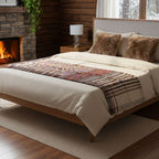 Intricate Rajasthani Handwoven Pattu Shawl