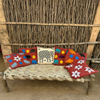 The Indigo Herd Artisan Block-Print Pillow Cover Set of 2 - Madhues