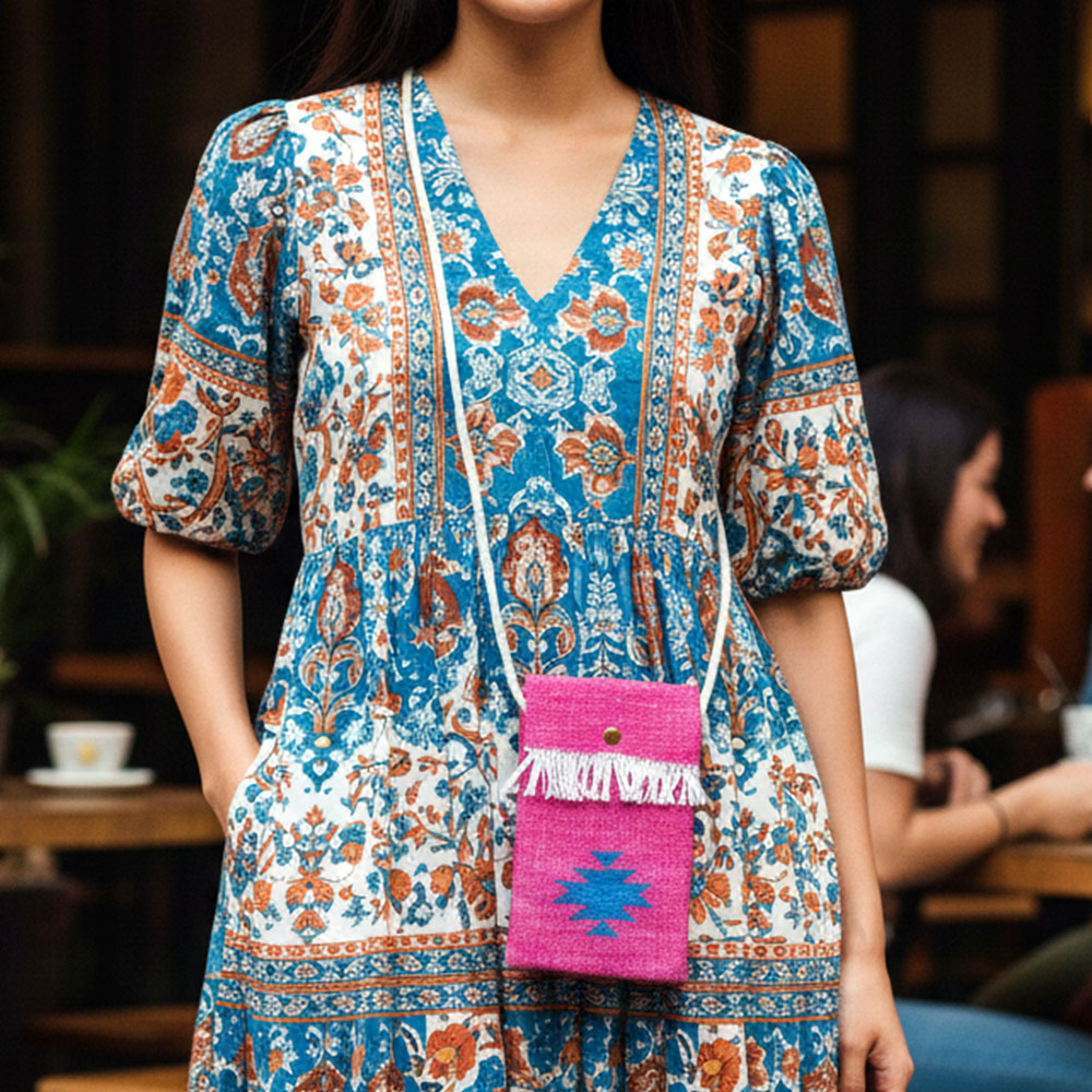 The Rio Woven Sling Pouch