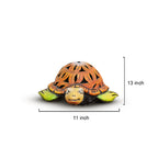 Jali Cutwork Terracotta Lampshade (Turtle) - Madhues