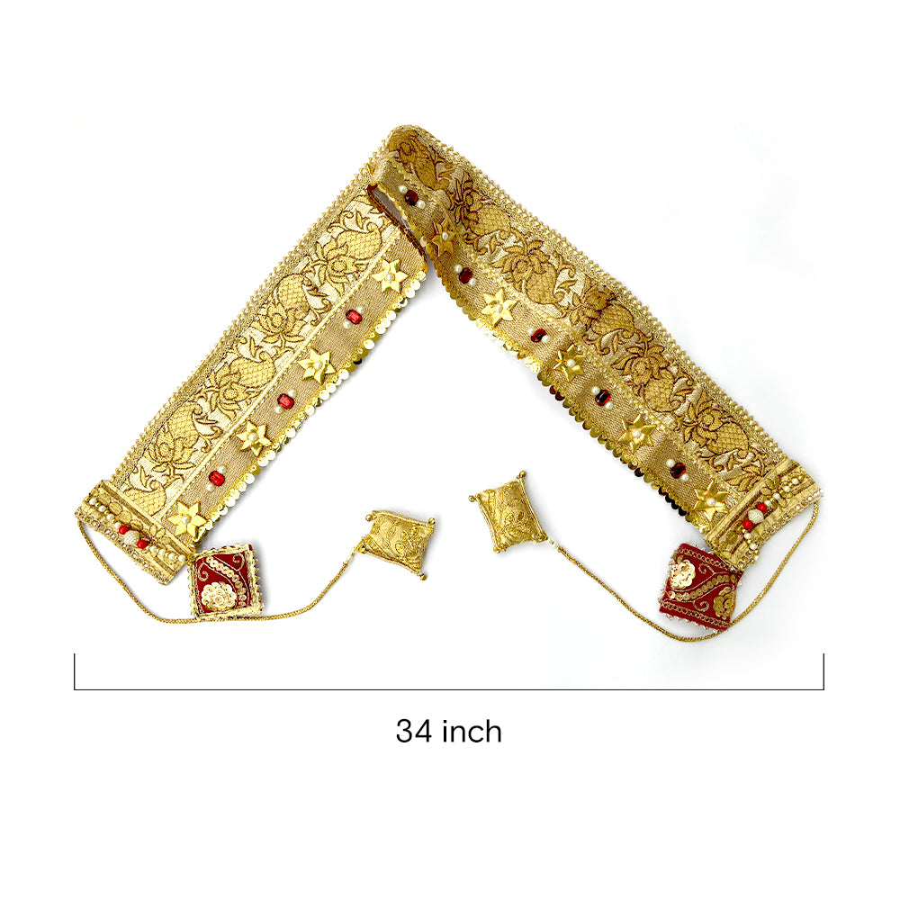 Elegant Golden Bandarwal - Madhues