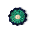 Emerald Tide Crochet Appliqué - Madhues