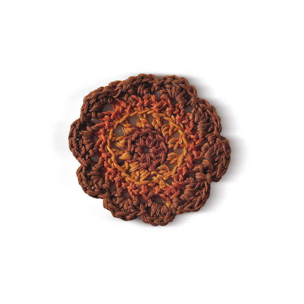 Sunburst Bloom Crochet Appliqué - Madhues