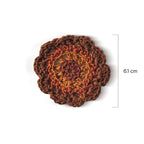 Sunburst Bloom Crochet Appliqué - Madhues