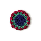 Jewel Garden Crochet Appliqué - Madhues