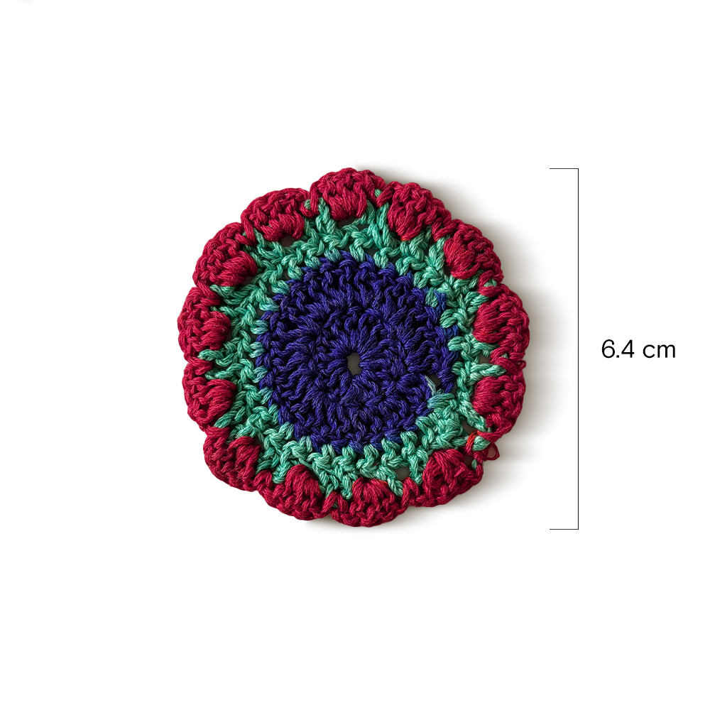 Jewel Garden Crochet Appliqué - Madhues