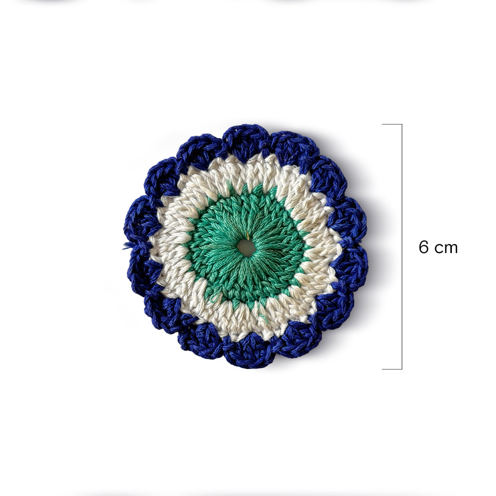 Ocean Breeze Crochet Motif - Madhues