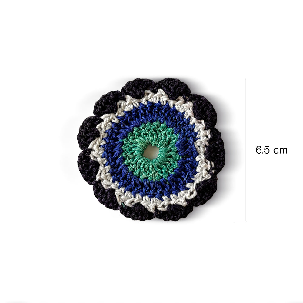Midnight Reef Crochet Appliqué - Madhues