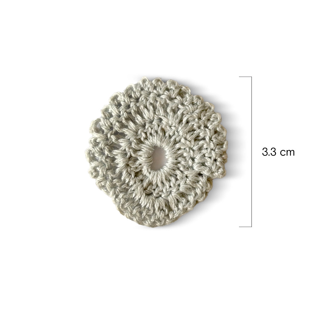 Linen Whisper Crochet Appliqué - Madhues