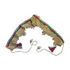Opulent Gold Zari Lace & Beadwork Scalloped Toran - Madhues