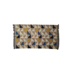 Handwoven Bohemian Geometric Jute Cotton Durrie Area Rug