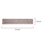 Handcrafted Block Printed Floral Table Runner