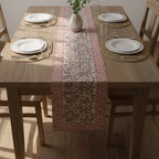 Handcrafted Block Printed Floral Table Runner