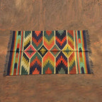 Earthy Diamond Tribal Durrie Runner - Image 2