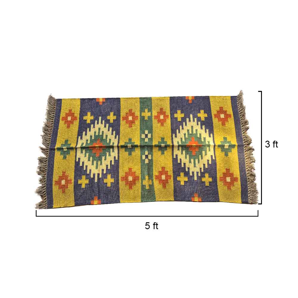 The Sunny Folk Art Medallion Rug - Image 3