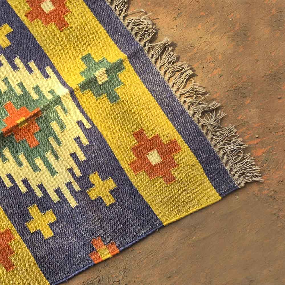 The Sunny Folk Art Medallion Rug - Image 4