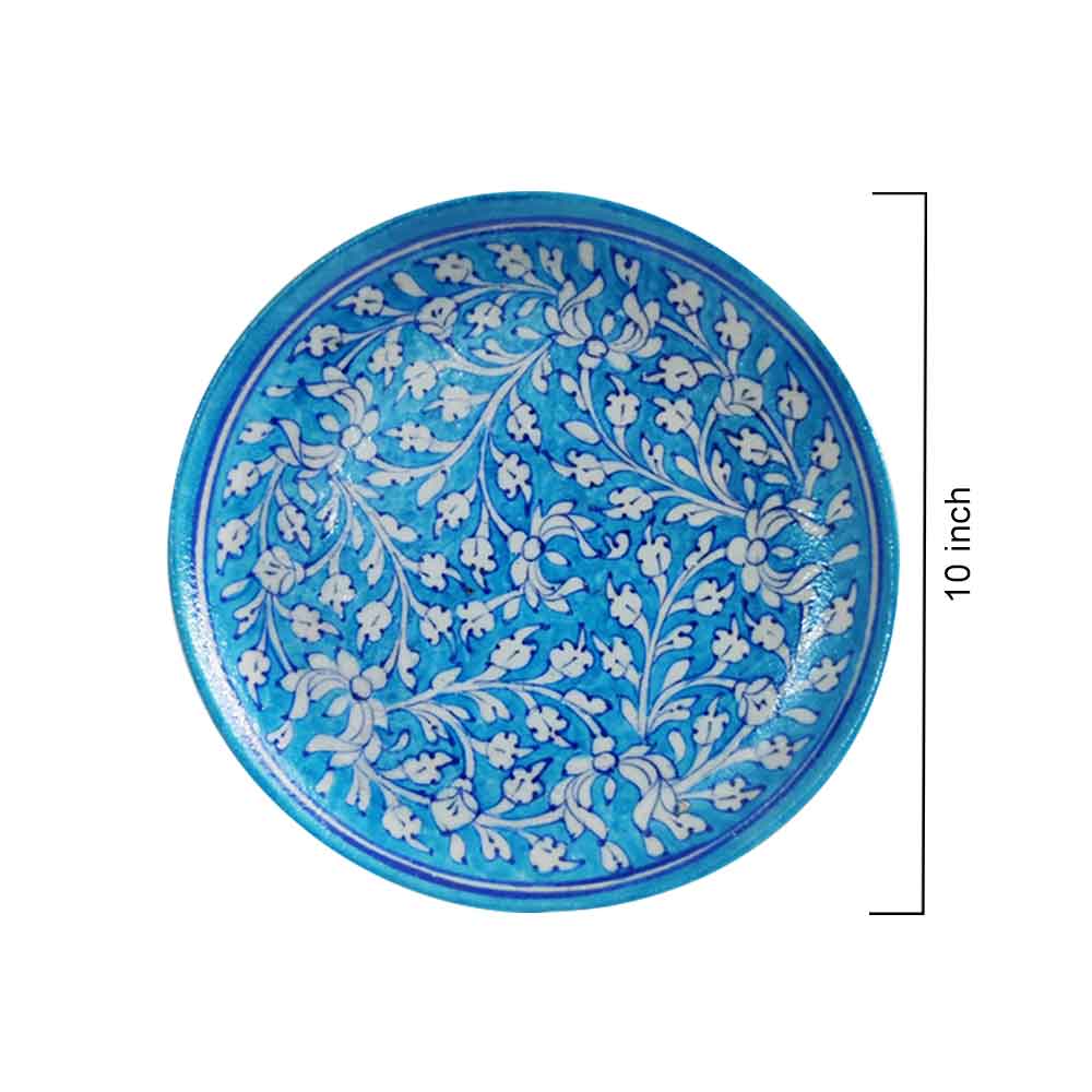 Mughal Vine Ceramic Serving Platter - Image 2