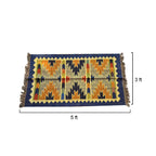 Durable Aztec-Inspired Indoor/Outdoor Durrie - Image 3