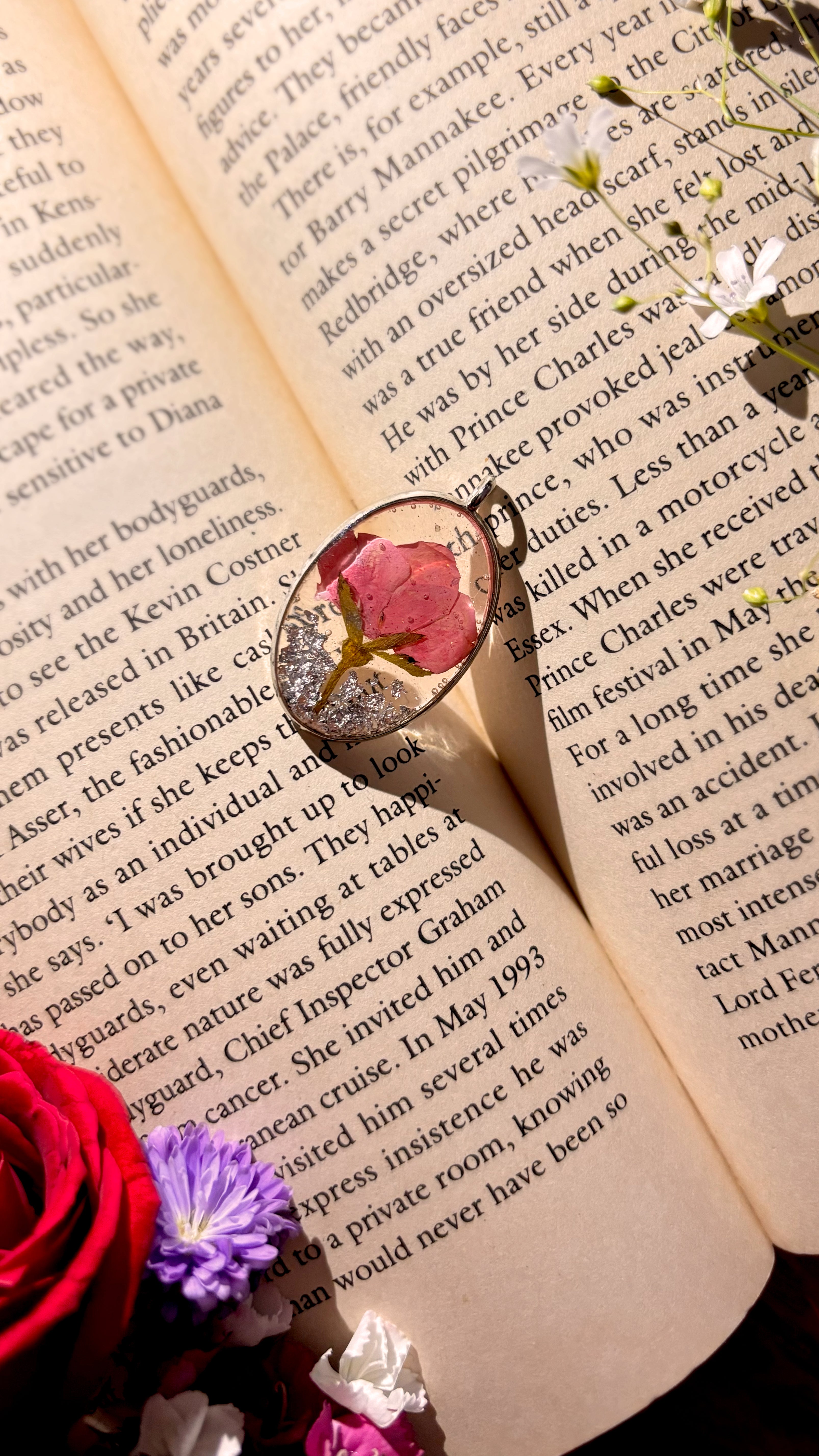 Pink Rose Charm - Madhues