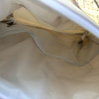 Gota Patti-Embroidered Cream Travel Pouch