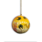 Hand-Painted Indian-Inspired Assorted Christmas Ornaments (Set of 5) - Madhues