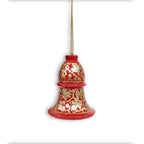 Hand-Painted Indian-Inspired Assorted Christmas Ornaments (Set of 5) - Madhues