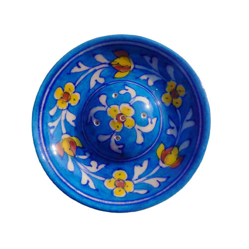 Azure Bloom Incense Stick Holder 