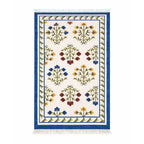 Artisanal Floral Kilim Rug 
