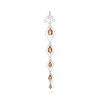 Rustic Metal Diamond Bell Wind Chime