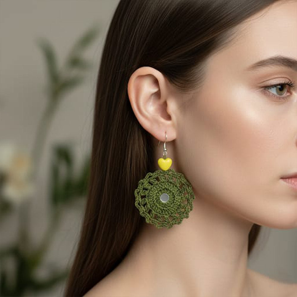 Crochet Chic Earring