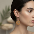 Crochet Mirror Earrings