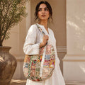 Eclectic Kasida Kari Handcrafted Patchwork Shoulder Bag