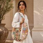 Eclectic Kasida Kari Handcrafted Patchwork Shoulder Bag
