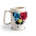 50-Piece Rustic Ceramic Cup Set Featuring Mixed Colors & Handmade Styles