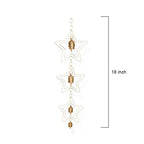 Triple Star Gold Hanging Garden Bells