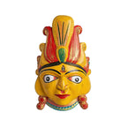 Colorful mask with intricate design 