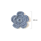 Monsoon Sky Crochet Buttons - Madhues